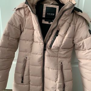 Noize light pink coat